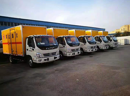 佛子山镇爆破器材运输车